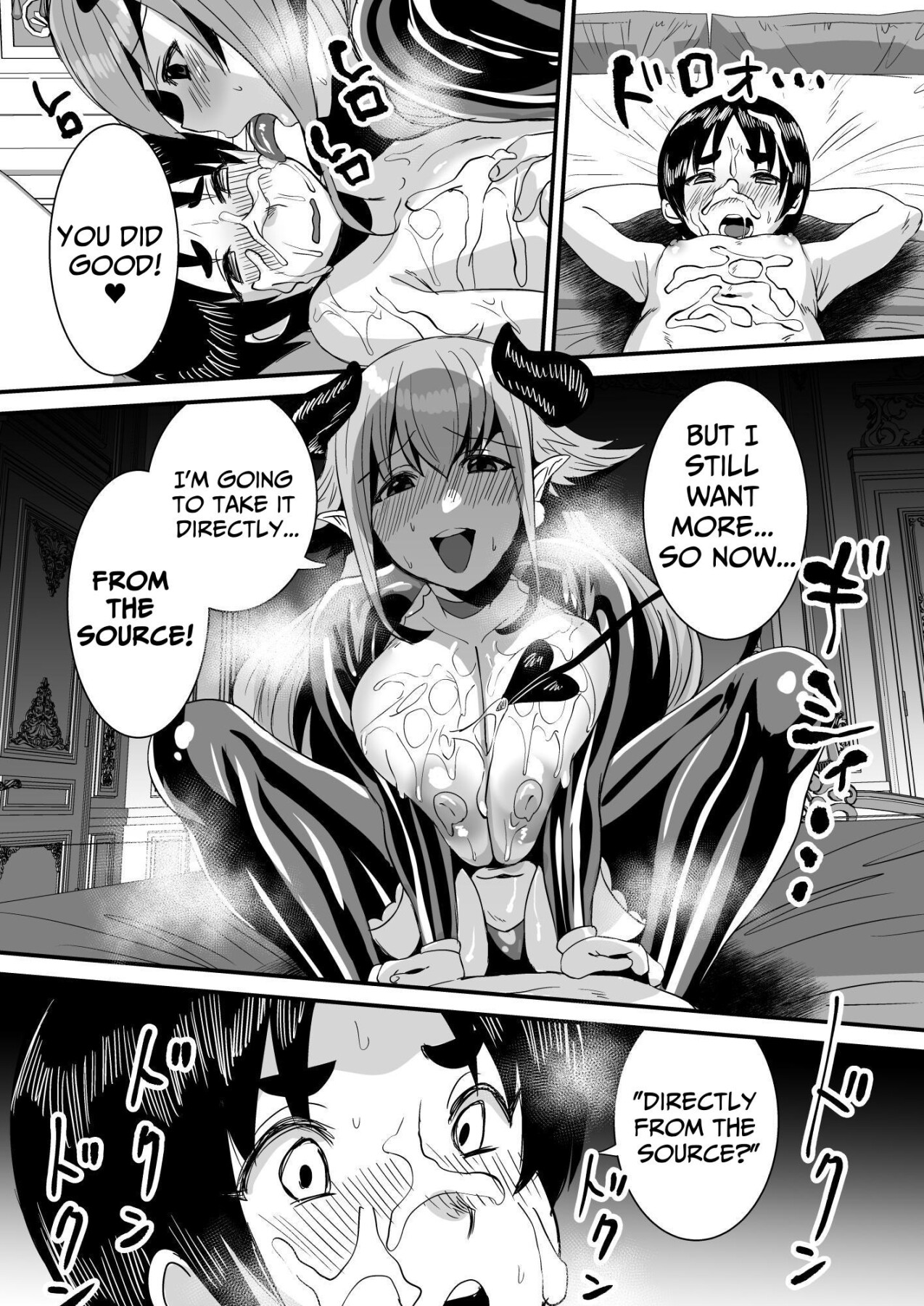 Hentai Manga Comic-Lotion Succubus' Slippery Lewd Dream-Read-23